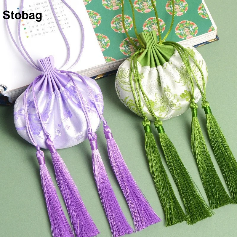 StoBag 10pcs Chinese Sachet Bags with Tassels Drawstring Hanging Gift Jewelry Package Storage Pocket Reusable Pouch Decoration
StoBag 10pcs Chinese Sachet Bags with Tassels Drawstring Hanging Gift Jewelry Package Storage Pocket Reusable Pouch Decoration