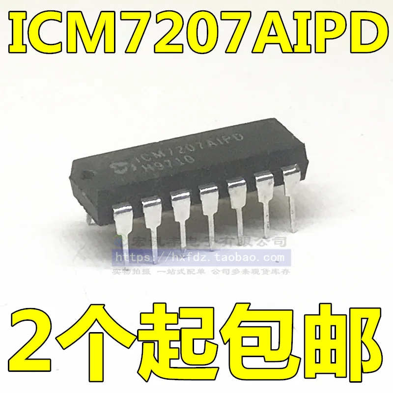 ICM7207IPD ICM7207AIPD DIP-14 10 шт.
ICM7207IPD ICM7207AIPD DIP-14 10 шт.