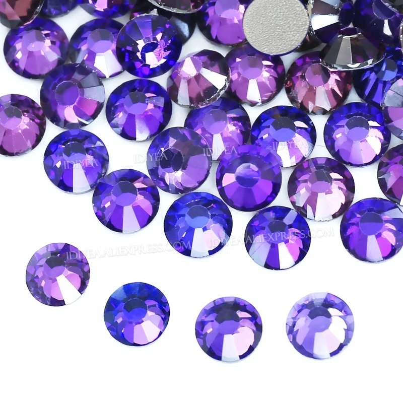 New Purple Vitrail Violet ss16 ss20 non hot fix Rhinestone flat back crystal strass glitters stone for DIY nail garment diamond
New Purple Vitrail Violet ss16 ss20 non hot fix Rhinestone flat back crystal strass glitters stone for DIY nail garment diamond