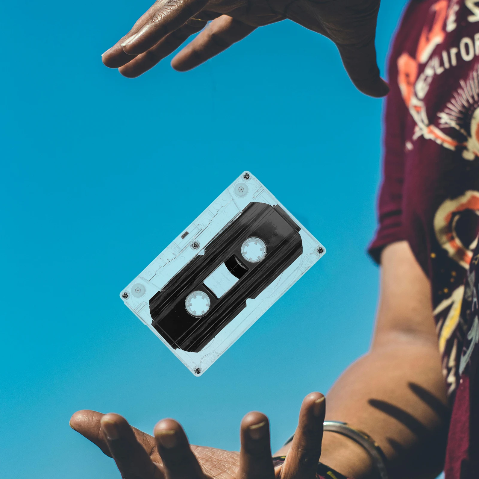 4pcs Blank Cassette Tapes 30min Retro Style DIY Party Messages Transparent Hard Case Audio Recording Teaching Gifts
4pcs Blank Cassette Tapes 30min Retro Style DIY Party Messages Transparent Hard Case Audio Recording Teaching Gifts