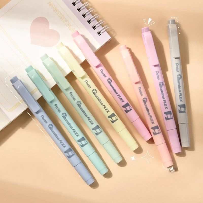PENTEL Double-Ended Pastel Highlighters Soft Tip Light Ink Highlighters Eye Care Fluorescent Pens Multi-Color Options Markers
PENTEL Double-Ended Pastel Highlighters Soft Tip Light Ink Highlighters Eye Care Fluorescent Pens Multi-Color Options Markers