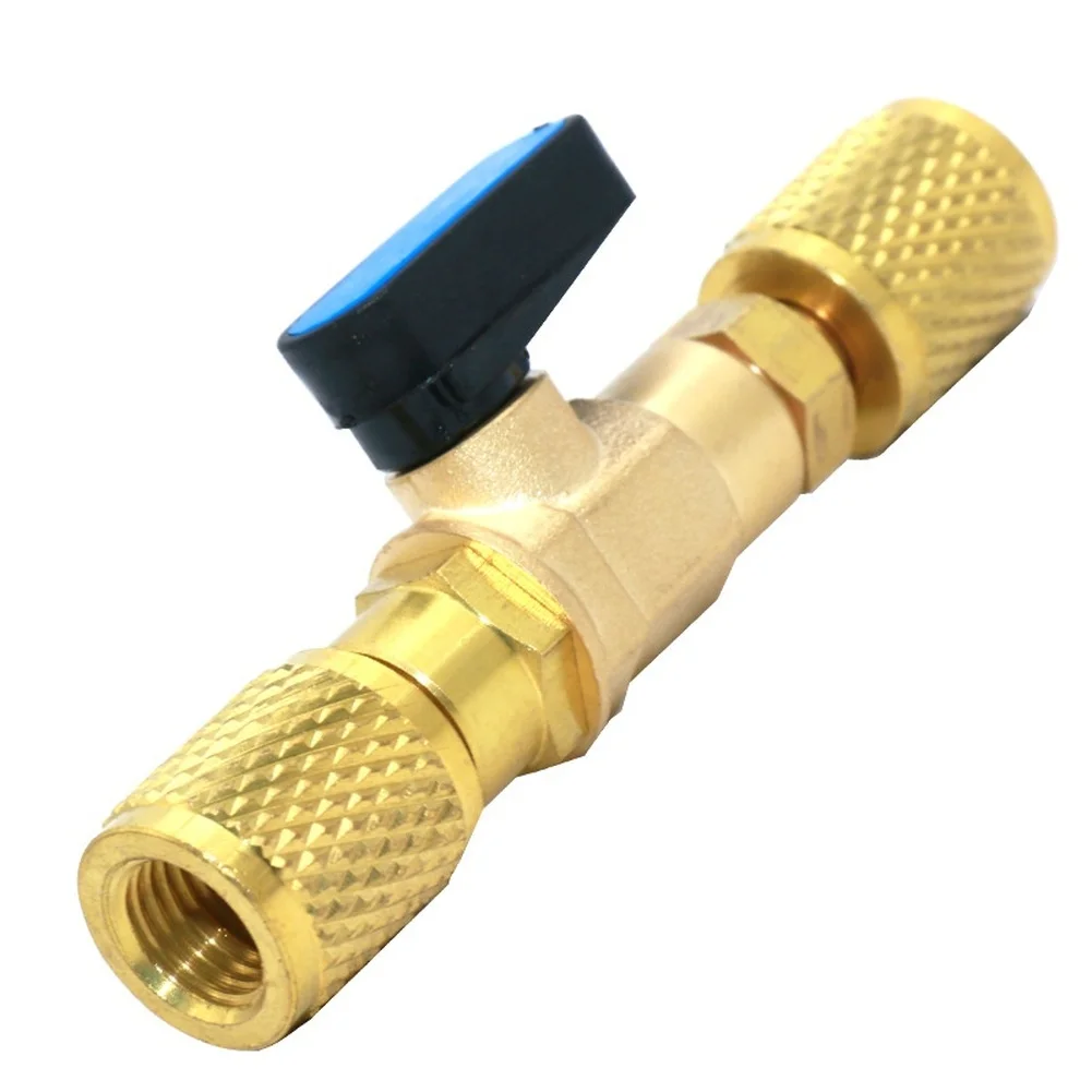 1/4 NPT Brass AC Charging Valve with Integrated Ball Switch for Connecting and Regulating Flow in Cooling Systems
1/4 NPT Brass AC Charging Valve with Integrated Ball Switch for Connecting and Regulating Flow in Cooling Systems