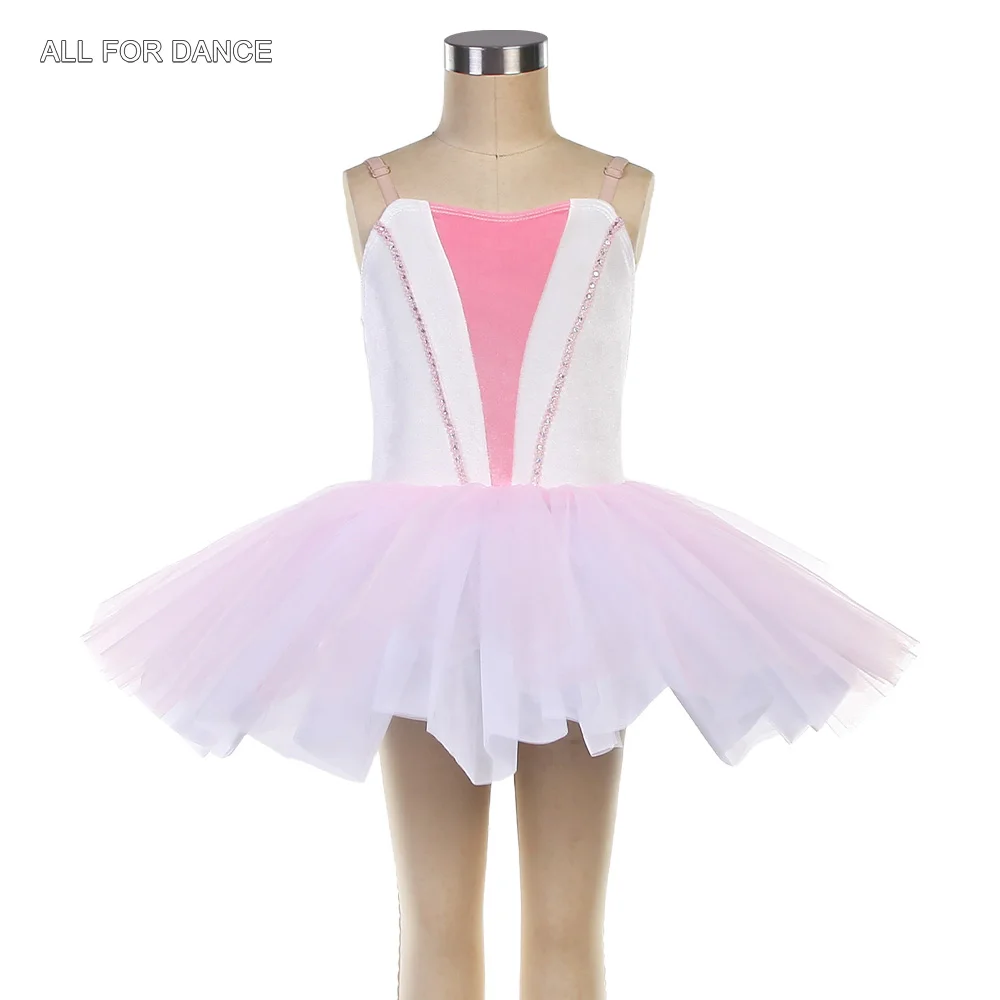 26187 Kids Ballet Tutu White & Pink Velvet Top Bodice with Layers Tulle Tutu Skirt Girls Stage Performance Ballet Costumes
26187 Kids Ballet Tutu White & Pink Velvet Top Bodice with Layers Tulle Tutu Skirt Girls Stage Performance Ballet Costumes