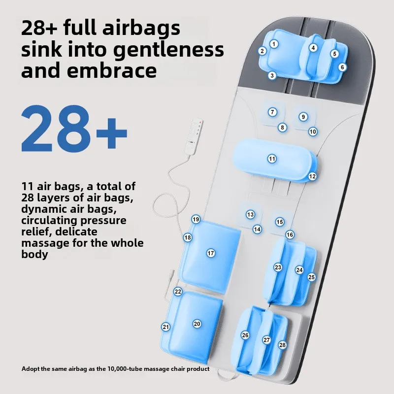 Airbag Massage Mattress Automatic Massager Multifunctional Hot Compress Waist Home Whole Body
Airbag Massage Mattress Automatic Massager Multifunctional Hot Compress Waist Home Whole Body