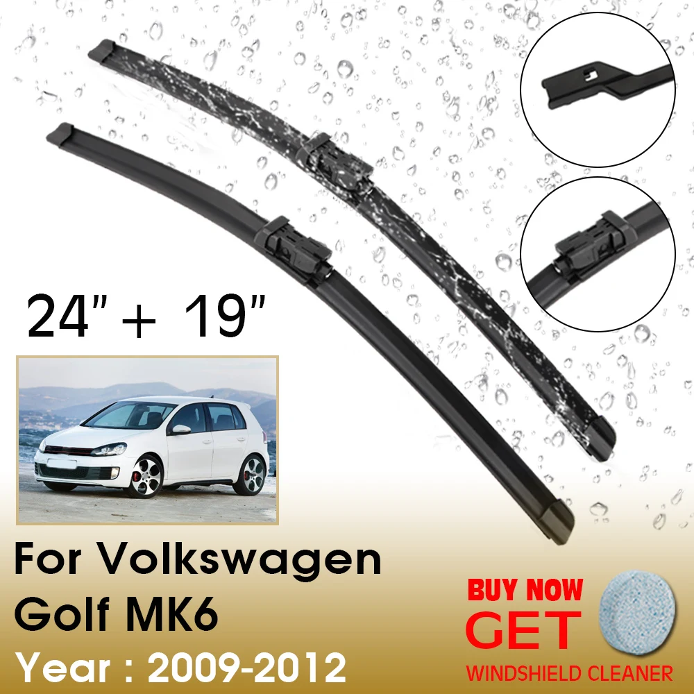 Car Wiper Blade For Volkswagen Golf MK6 24"+19" 2009-2012 Front Window Washer Windscreen Windshield Wipers Blades Accessories
Car Wiper Blade For Volkswagen Golf MK6 24"+19" 2009-2012 Front Window Washer Windscreen Windshield Wipers Blades Accessories