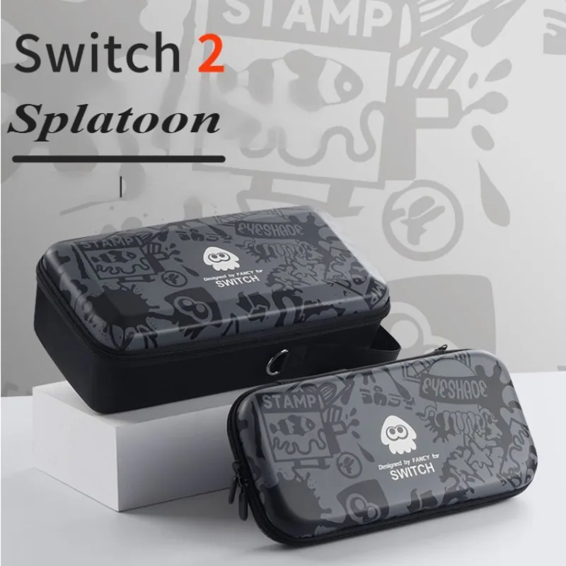 Сумка для хранения для Nintendo Switch 2, жесткий чехол Splatoon, защитный чехол NS2, жесткий защитный чехол с полным набором аксессуаров
Сумка для хранения для Nintendo Switch 2, жесткий чехол Splatoon, защитный чехол NS2, жесткий защитный чехол с полным набором аксессуаров