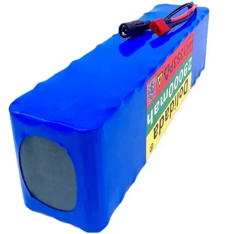 2025 New Release: 48V 29Ah (29000mAh) 13S3P Lithium - Ion Battery Pack with Charger - Ideal for 54.6V E - bikes and Scooters
2025 New Release: 48V 29Ah (29000mAh) 13S3P Lithium - Ion Battery Pack with Charger - Ideal for 54.6V E - bikes and Scooters