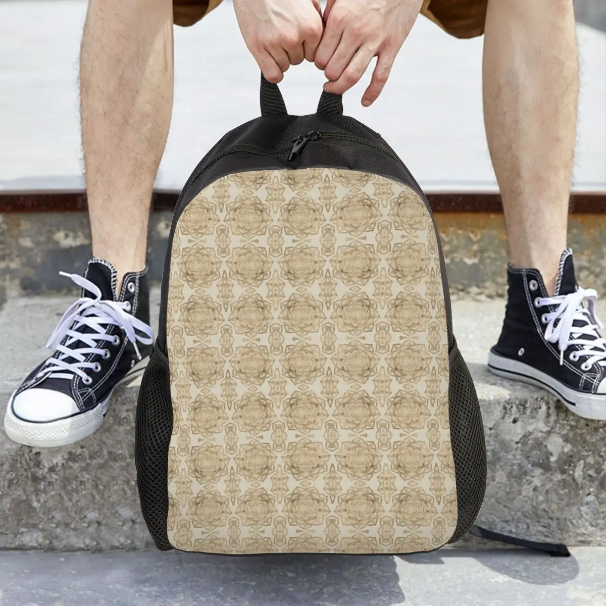 Flower Of Life In Lotus Backpack Daypack Large Capacity Children BookBag School Bag Shoulder Bags for Men Women
Flower Of Life In Lotus Backpack Daypack Large Capacity Children BookBag School Bag Shoulder Bags for Men Women
