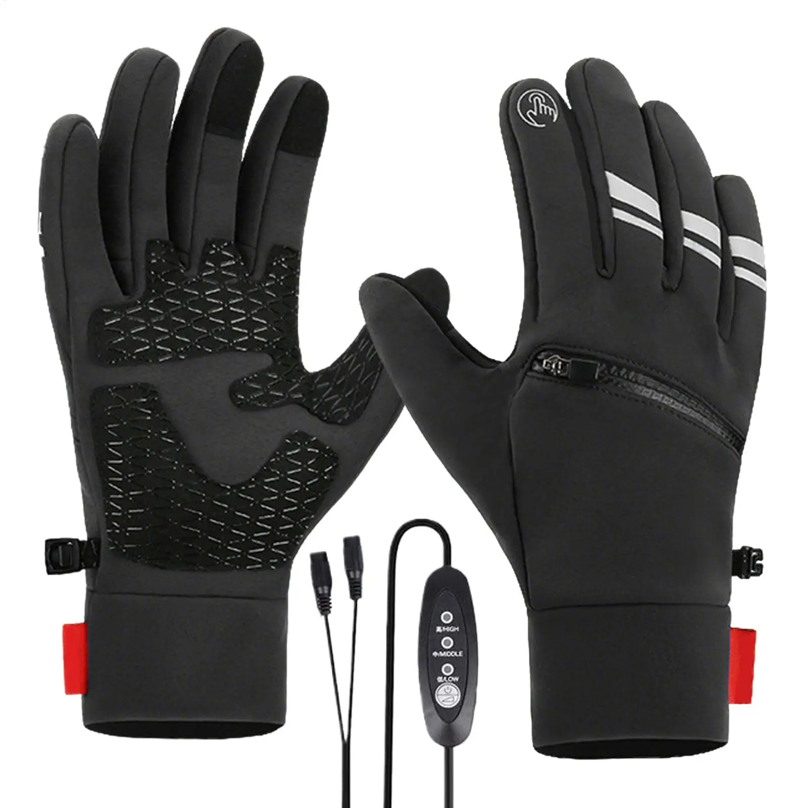 3-температурные USB-перчатки с электрическим подогревом и карманом, совместимые с сенсорным экраном, зимние теплые варежки для верховой езды, охоты, пешего туризма, кемпинга
3-температурные USB-перчатки с электрическим подогревом и карманом, совместимые с сенсорным экраном, зимние теплые варежки для верховой езды, охоты, пешего туризма, кемпинга