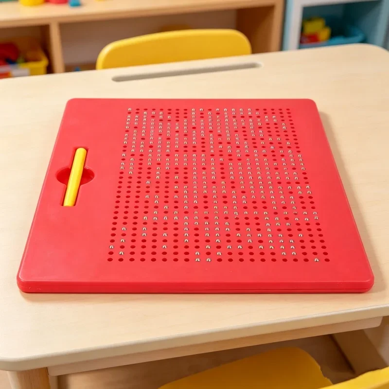 Kids Magnetic Ball Drawing Board Portable Graffiti Sketch Pad Children Educational Toy For Home Early Learning Handmade Creation
Kids Magnetic Ball Drawing Board Portable Graffiti Sketch Pad Children Educational Toy For Home Early Learning Handmade Creation