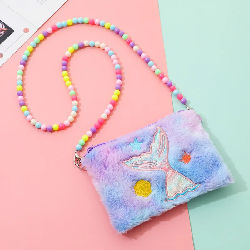 Colorful Baby Girls Plush Shoulder Bags Cute Children Beading Chain Crossbody Bag Sweet Cartoon Portable Kids Coin Purse Clutch
Colorful Baby Girls Plush Shoulder Bags Cute Children Beading Chain Crossbody Bag Sweet Cartoon Portable Kids Coin Purse Clutch