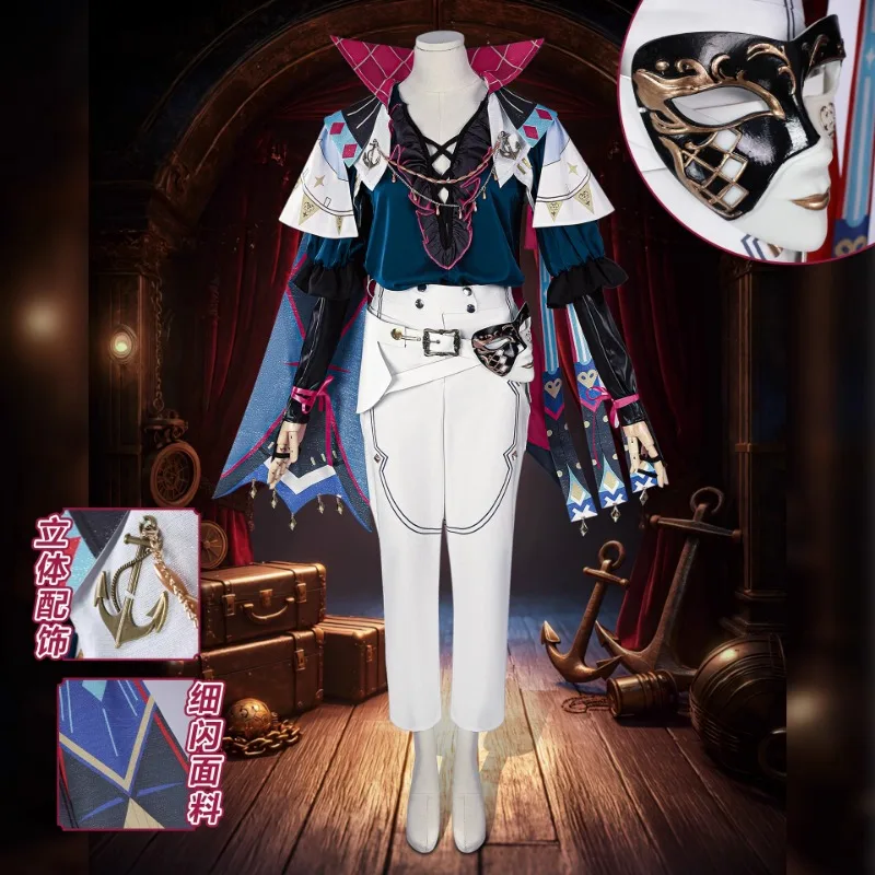 Brant Cosplay Costume Game Wuthering Waves Role Play Uniform Fancy Clothes Adult Outfit Peripheral Uniform Party Suit
Brant Cosplay Costume Game Wuthering Waves Role Play Uniform Fancy Clothes Adult Outfit Peripheral Uniform Party Suit