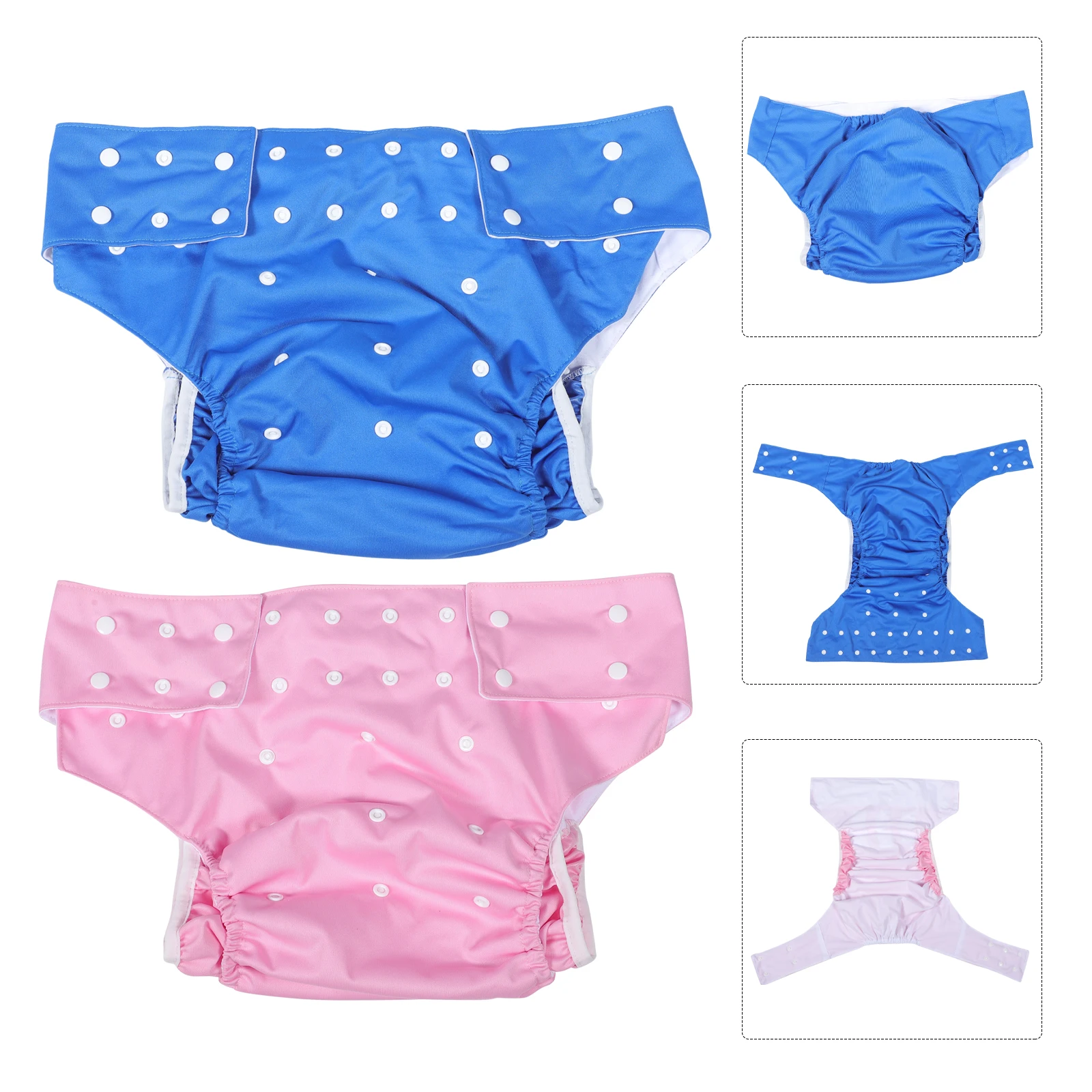 2pcs Reusable Waterproof Leakproof Adult Diaper Cloth Comfortable Sanitary Pant For Men Women Elderly Incontinence Nursing
2pcs Reusable Waterproof Leakproof Adult Diaper Cloth Comfortable Sanitary Pant For Men Women Elderly Incontinence Nursing