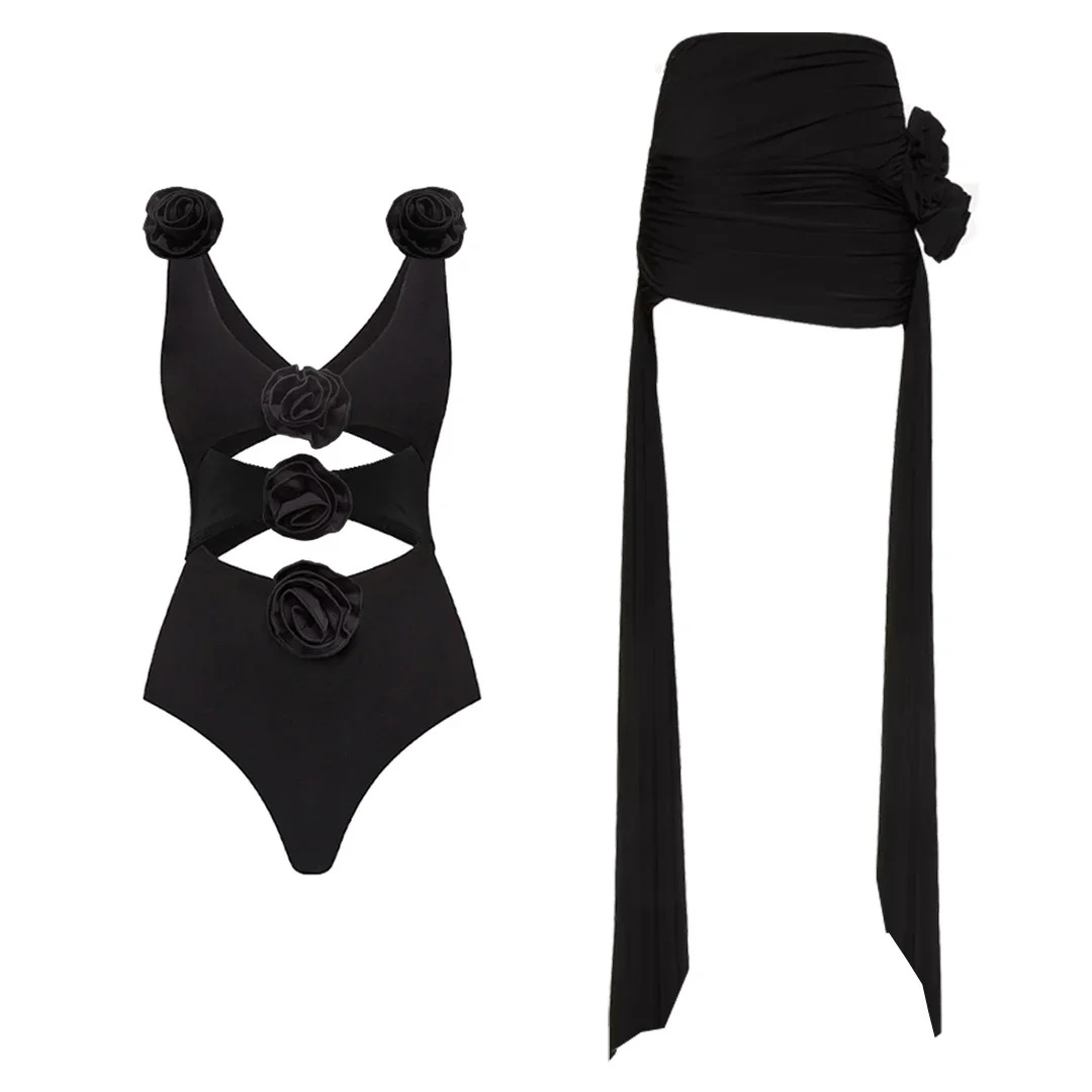 Sexy Flower One Piece Swimwear Brazilian Biquini Black Swimsuits Woman 2025 Flat Belly Swimsuit Bodysuit Bathing Suit Beachwear
Sexy Flower One Piece Swimwear Brazilian Biquini Black Swimsuits Woman 2025 Flat Belly Swimsuit Bodysuit Bathing Suit Beachwear