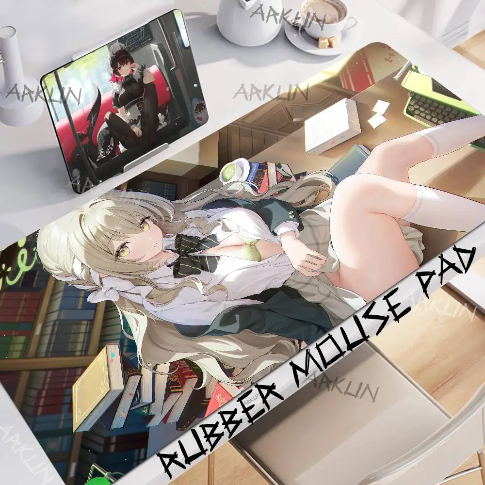 Large Popular Blue Archive Kawaii Hot Girl Miyo Mousepad Large Gaming Mouse Pad XXL 900X400 Gamer Computer Table Mat
Large Popular Blue Archive Kawaii Hot Girl Miyo Mousepad Large Gaming Mouse Pad XXL 900X400 Gamer Computer Table Mat