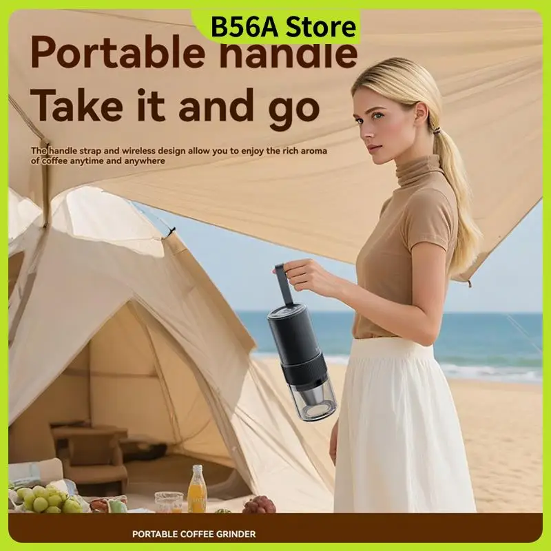 【FUXQ】Adjustment One-Button Start Portable Electric Coffee Grinder USB Rechargeable Bean Grinder Home Outdoor Blender
【FUXQ】Adjustment One-Button Start Portable Electric Coffee Grinder USB Rechargeable Bean Grinder Home Outdoor Blender