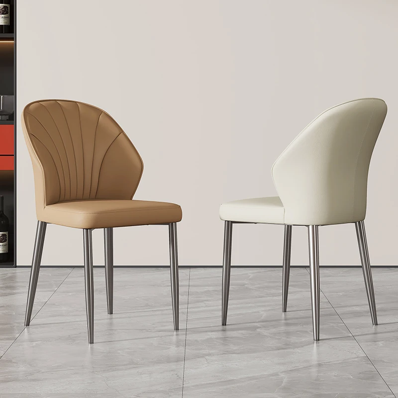 ¥#Nordic Modern Luxury Dining Chairs Light Khaki Soft Cushion High Backrest Solid Metal Legs for Home Restaurant Banquet Bar
¥#Nordic Modern Luxury Dining Chairs Light Khaki Soft Cushion High Backrest Solid Metal Legs for Home Restaurant Banquet Bar