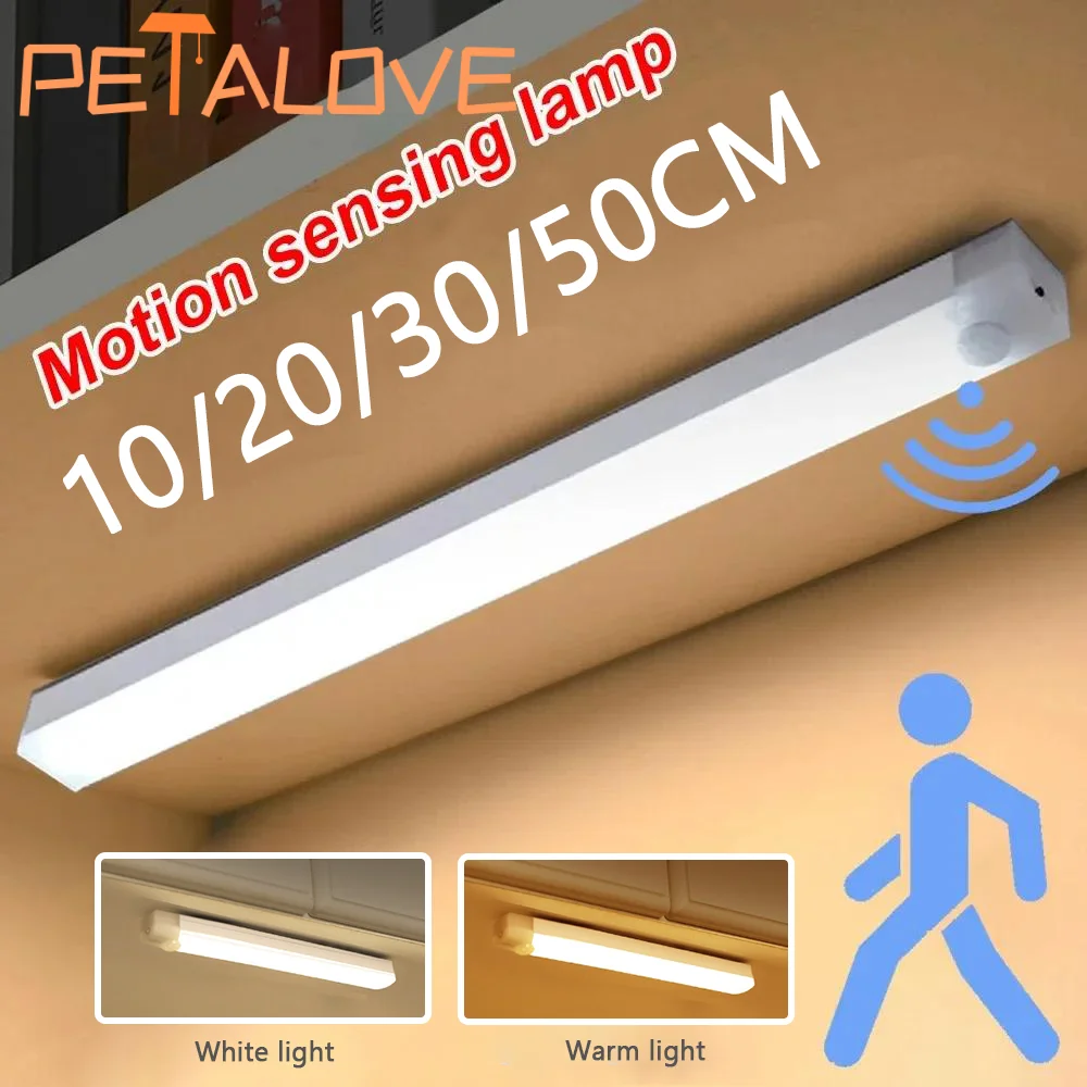 Motion Sensor Light Wireless LED Night Light USB Rechargeable Night Lamp for Kitchen Cabinet Wardrobe Lamp Staircase Backlight
Motion Sensor Light Wireless LED Night Light USB Rechargeable Night Lamp for Kitchen Cabinet Wardrobe Lamp Staircase Backlight