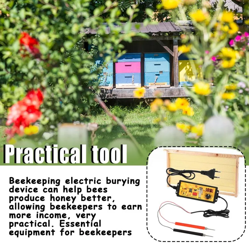 【FITTING】Beekeeping Supplies Electric Embedder For Wax Wire Beehive Frame For Bees EU Plug
【FITTING】Beekeeping Supplies Electric Embedder For Wax Wire Beehive Frame For Bees EU Plug