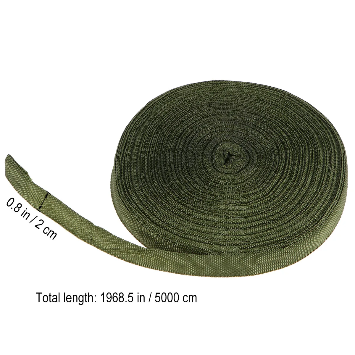 Nylon Webbing Ribbon for Present Wrapping DIY Crafts Solid Color Belt Sturdy Purse Strap Polyester Fabric Holiday Birthday
Nylon Webbing Ribbon for Present Wrapping DIY Crafts Solid Color Belt Sturdy Purse Strap Polyester Fabric Holiday Birthday
