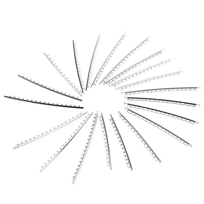 Stainless Steel Guitar Frets 20Pcs/Set Fret Wires / Scale Lines New Type Guitar Fret Accessories for Luthier & Repair
Stainless Steel Guitar Frets 20Pcs/Set Fret Wires / Scale Lines New Type Guitar Fret Accessories for Luthier & Repair
