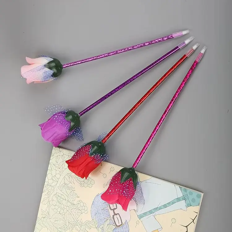 24 PCs Creative Valentine's Day Stationery ball-point pen Rose Ball Pen Lovely Student Gift Award Kawaii School Novelty Pen
24 PCs Creative Valentine's Day Stationery ball-point pen Rose Ball Pen Lovely Student Gift Award Kawaii School Novelty Pen