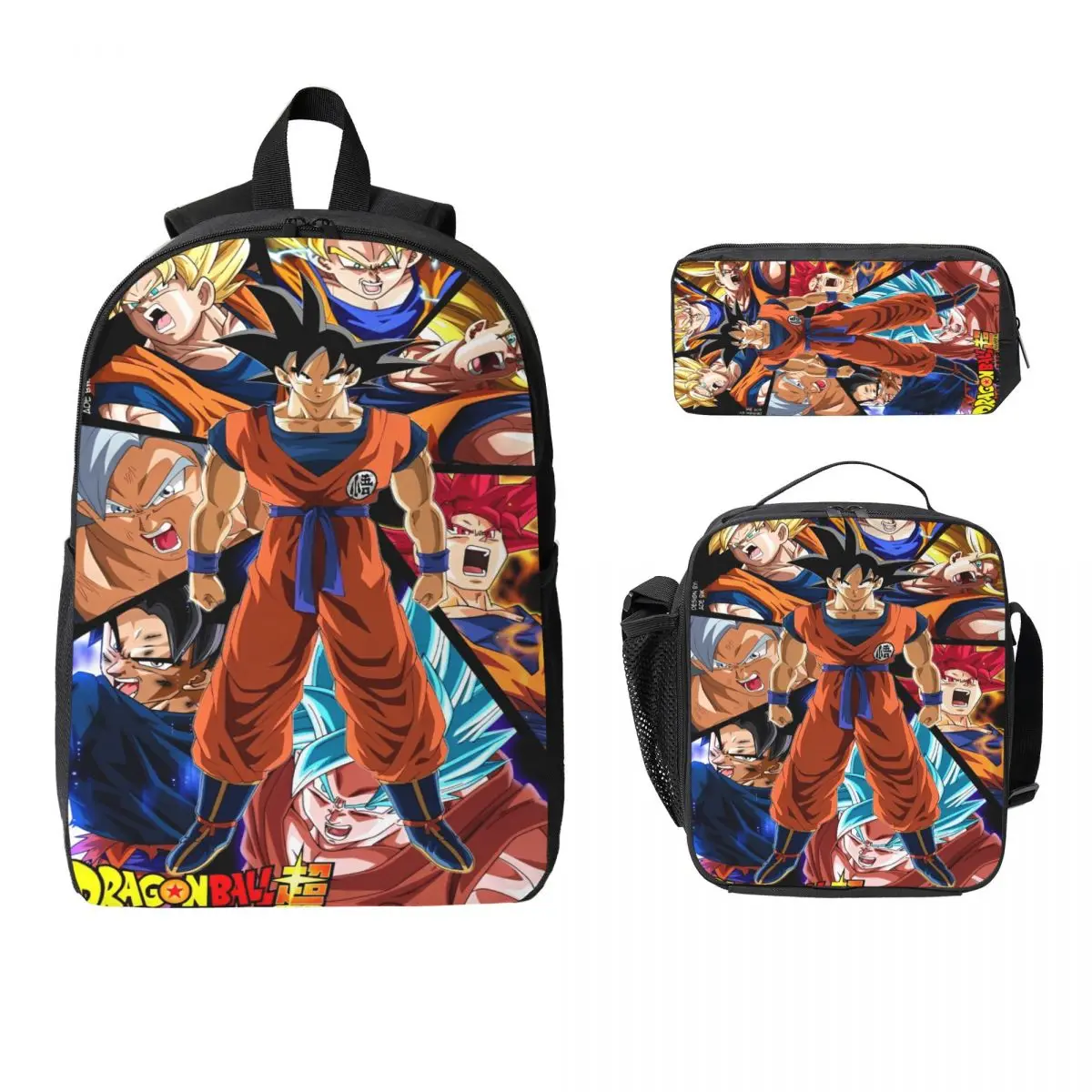 3Pcs DragonBallZ School bags Set for Children Pencil Boxes Backpack Sets with Lunch Box For School Students Daypack
3Pcs DragonBallZ School bags Set for Children Pencil Boxes Backpack Sets with Lunch Box For School Students Daypack