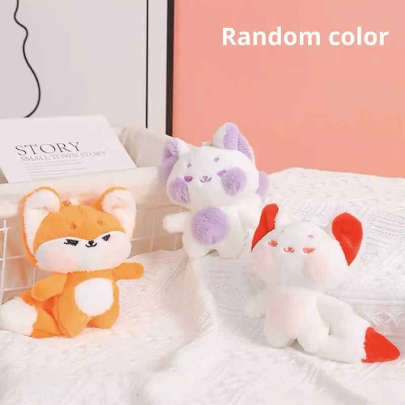 1 Pcs Plush Little Fox Keychain Cute Doll Cartoon Plush Toy Random Color Pendant Doll
1 Pcs Plush Little Fox Keychain Cute Doll Cartoon Plush Toy Random Color Pendant Doll
