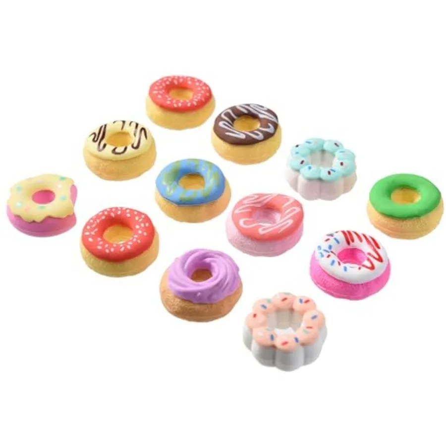 Donut Erasers for Bulk 24 Pieces 3D Cute Fun Food Erasers for Party Favors Classroom Prizes
Donut Erasers for Bulk 24 Pieces 3D Cute Fun Food Erasers for Party Favors Classroom Prizes