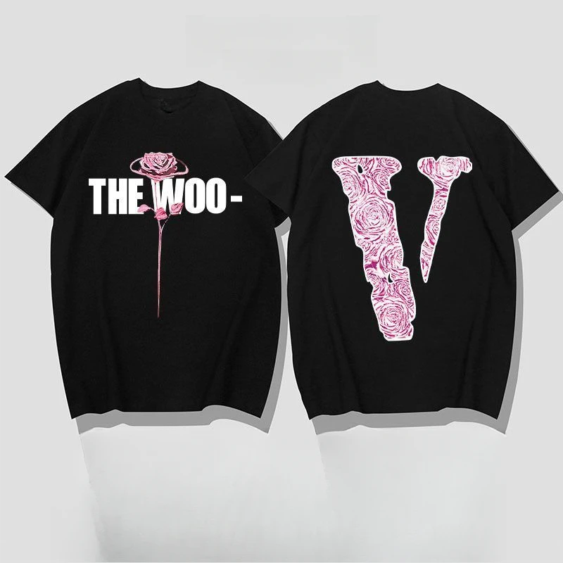 European and American Fashion Brand Round Neck Japanese Cherry Blossom Big V Male and Female Couples Loose Short-sleeved T-shirt
European and American Fashion Brand Round Neck Japanese Cherry Blossom Big V Male and Female Couples Loose Short-sleeved T-shirt