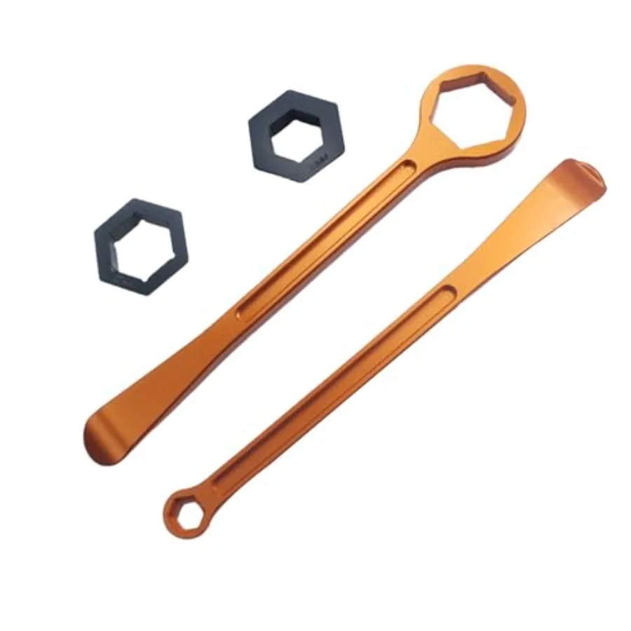 Набор инструментов для мотоциклетных шин: монтажные лопатки Raceline, шестигранные ключи, головки для снятия шин 10мм, 13мм, 32мм, 27мм, 22мм, 0.87'', 1.06'', 0.51''
Набор инструментов для мотоциклетных шин: монтажные лопатки Raceline, шестигранные ключи, головки для снятия шин 10мм, 13мм, 32мм, 27мм, 22мм, 0.87'', 1.06'', 0.51''