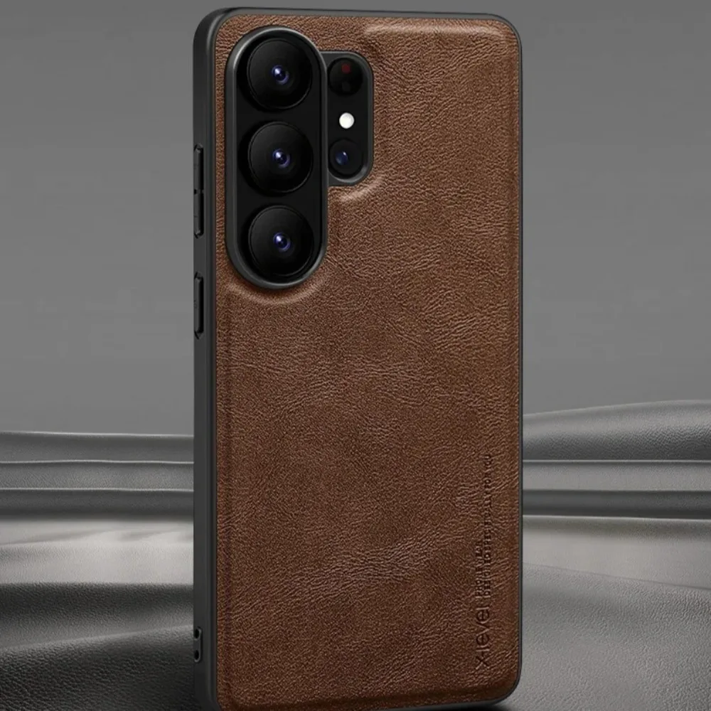 X-Level Business Retro Skin-friendly Cowhide Leather Phone Shell For Samsung Galaxy S26 Ultra Shockproof Anti-Drop Protect Cover
X-Level Business Retro Skin-friendly Cowhide Leather Phone Shell For Samsung Galaxy S26 Ultra Shockproof Anti-Drop Protect Cover