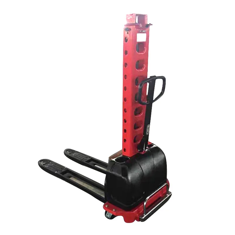 Electric Self Lifting Pallet Stacker Portable Forklift 500kg Self Loading Stacker
Electric Self Lifting Pallet Stacker Portable Forklift 500kg Self Loading Stacker