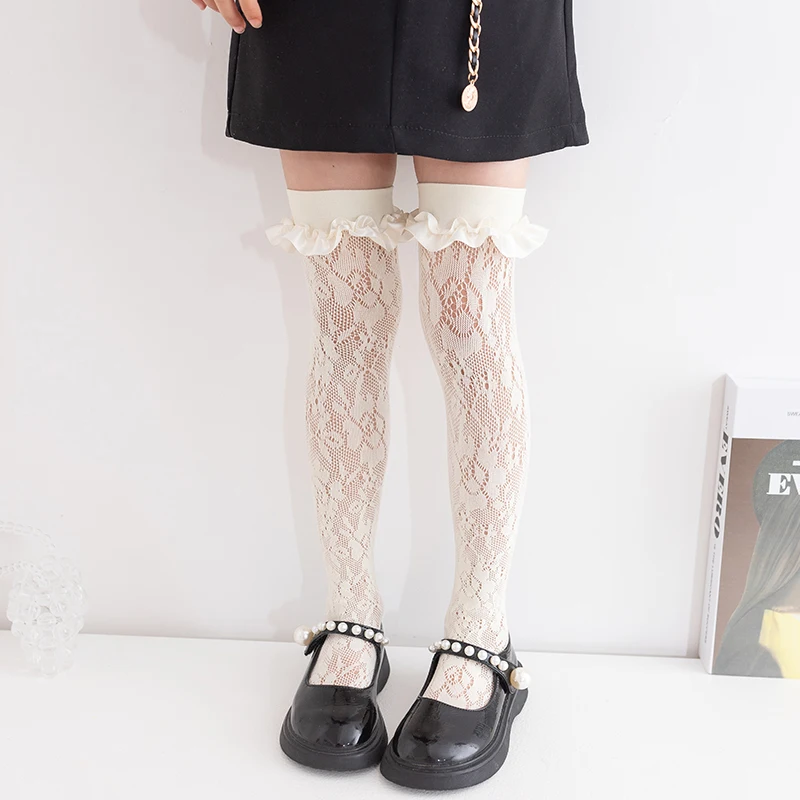 2026 New Arrival Beautiful Girl Lace Edge Mesh Sock Multi Way Wear Fashion Slouchy Crew Length Cute All Match Breathable Hosiery
2026 New Arrival Beautiful Girl Lace Edge Mesh Sock Multi Way Wear Fashion Slouchy Crew Length Cute All Match Breathable Hosiery