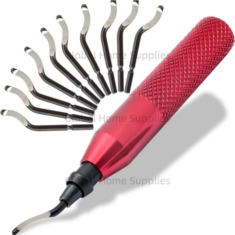 Deburring Tool RB3000 with 1 or 11 High Speed Steel Swivel Blades BS1010 BS1018 BK3010 BS3010 360 Degree Rotary Head Burr Remove
Deburring Tool RB3000 with 1 or 11 High Speed Steel Swivel Blades BS1010 BS1018 BK3010 BS3010 360 Degree Rotary Head Burr Remove