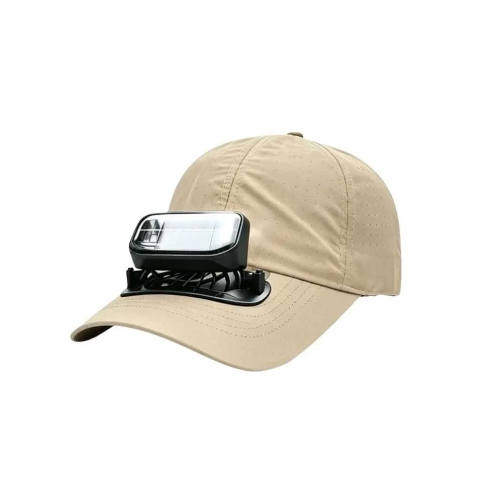 Portable Solar Powered Fan Baseball Cap Adjustable Solid Color Rechargeable Fan Hat Lightweight Breathable for 3.7V/300mAh
Portable Solar Powered Fan Baseball Cap Adjustable Solid Color Rechargeable Fan Hat Lightweight Breathable for 3.7V/300mAh