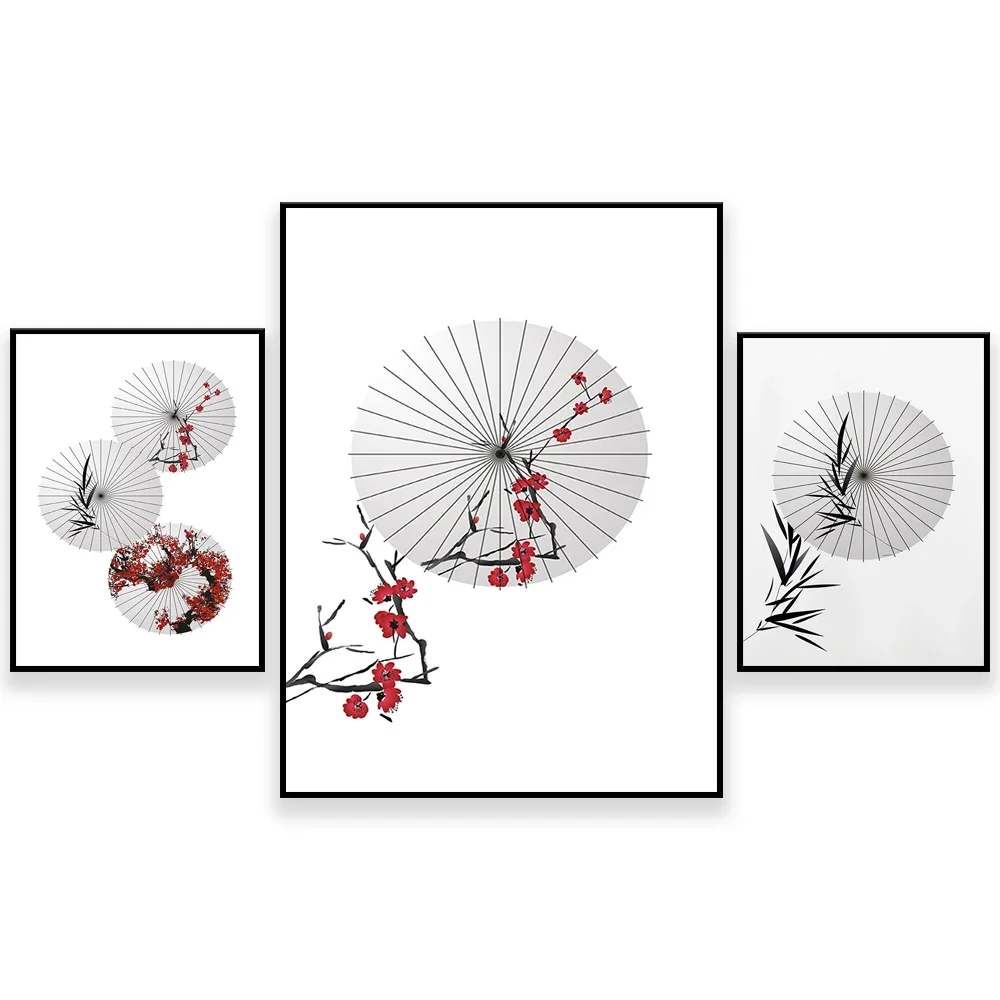 Japanese parasol Japanese painting canvas wall art poster and print picture for living room decor
Japanese parasol Japanese painting canvas wall art poster and print picture for living room decor