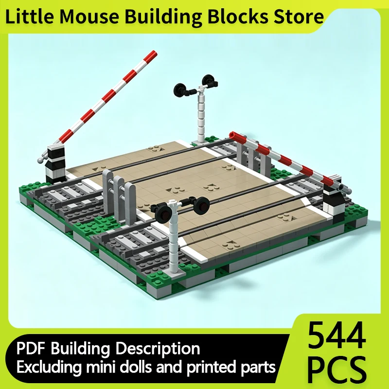 Street View Model MOC Building Bricks Countryside Railway Crossing Modular Technology Gifts Holiday Assemble Children Toys Suit
Street View Model MOC Building Bricks Countryside Railway Crossing Modular Technology Gifts Holiday Assemble Children Toys Suit