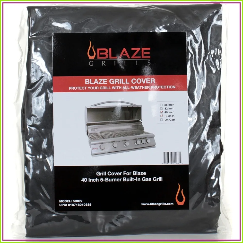 Universal 5-Burner Built-in Grill Cover, Waterproof & Scratch-Resistant
Universal 5-Burner Built-in Grill Cover, Waterproof & Scratch-Resistant