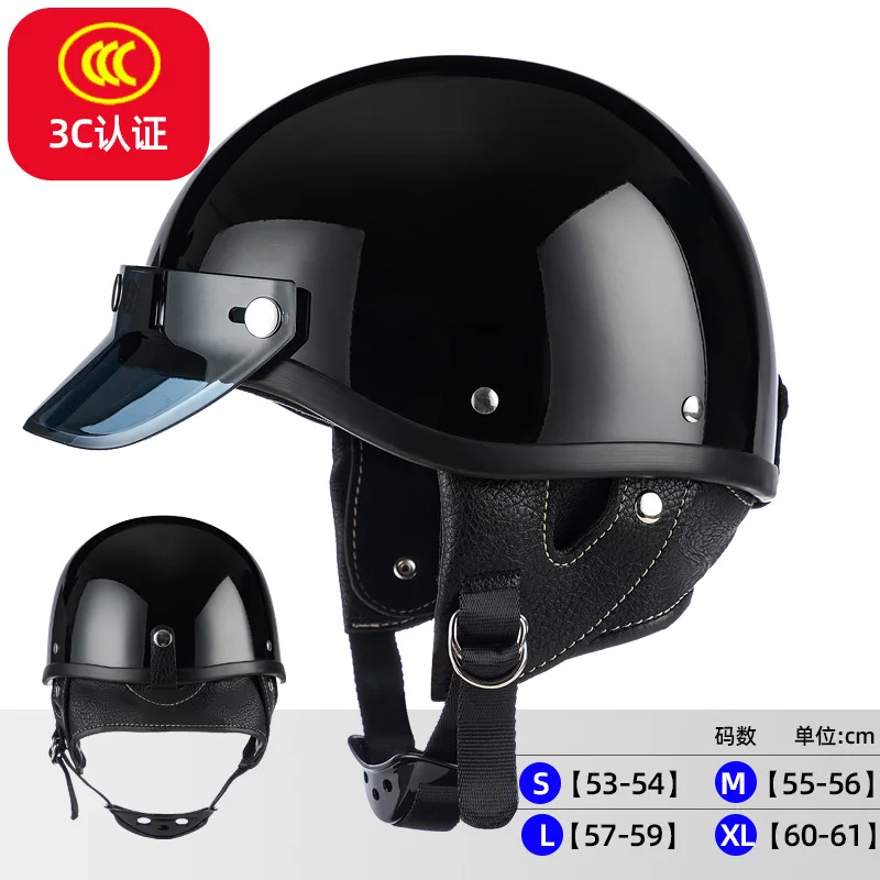 Retro White Half Face Motorcycle Helmet Vintage Motorbike Helmets Men Women Unisex Scooter Four Seasons Helmet Cascos Para Moto
Retro White Half Face Motorcycle Helmet Vintage Motorbike Helmets Men Women Unisex Scooter Four Seasons Helmet Cascos Para Moto