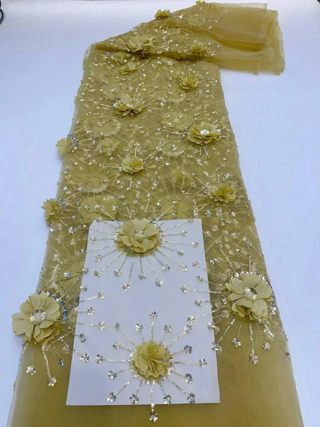 Nigerian Tulle lace For Bridal J-1308708 High Quality African French Net Lace With Beads Fabrics
Nigerian Tulle lace For Bridal J-1308708 High Quality African French Net Lace With Beads Fabrics