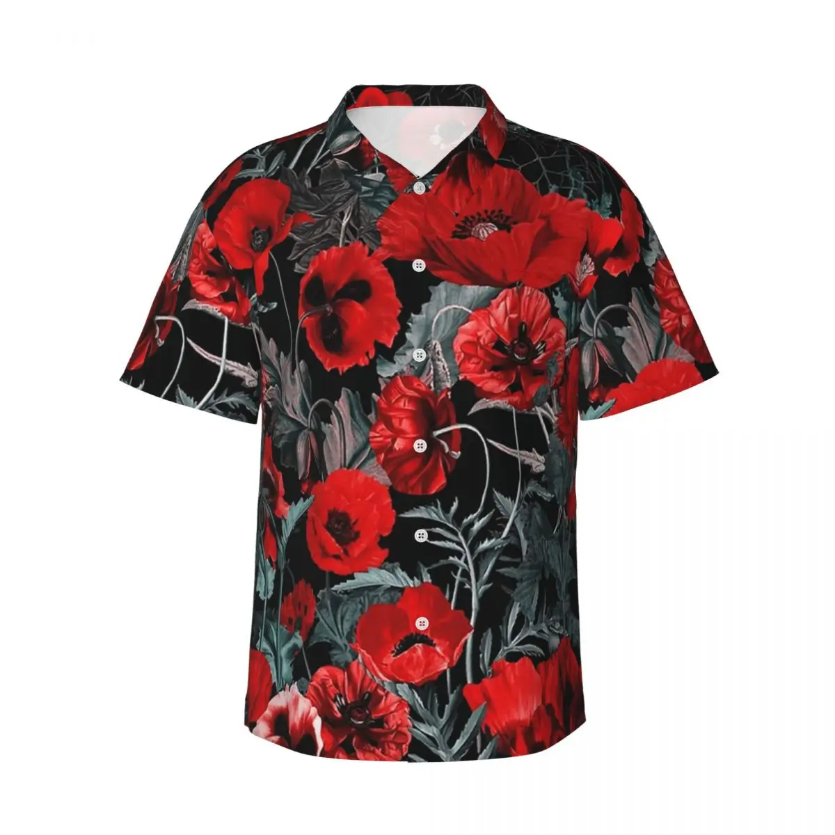 Poppy Gard Men's Shirts Hawaiian Short Sleeve Shirt Fashion Lapel Tops for Summer Beach
Poppy Gard Men's Shirts Hawaiian Short Sleeve Shirt Fashion Lapel Tops for Summer Beach
