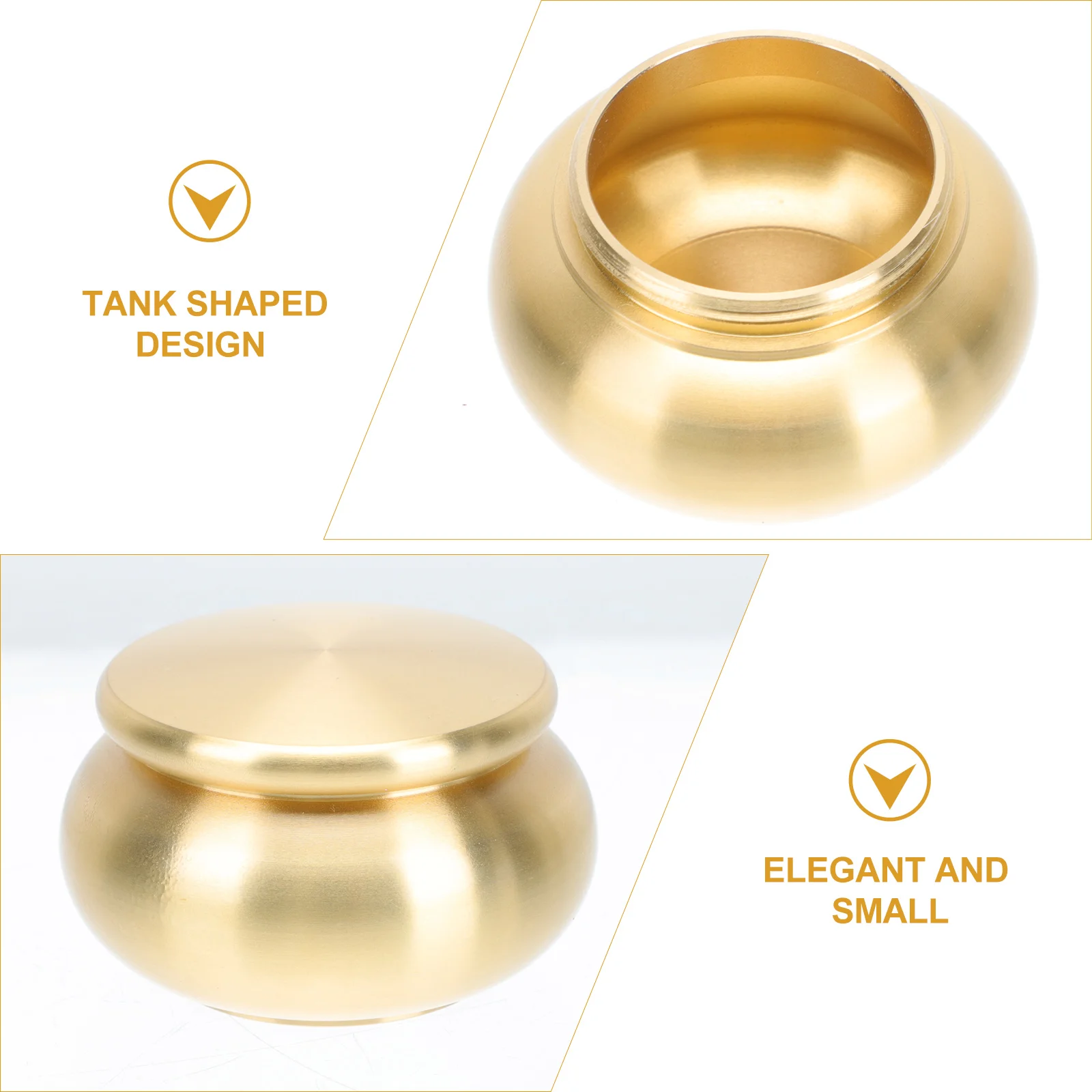 Copper Incense Airtight Tea Incense Powder Jar Container Classic Tank Shaped Copper Storage Tank Decorative Storage Desktop
Copper Incense Airtight Tea Incense Powder Jar Container Classic Tank Shaped Copper Storage Tank Decorative Storage Desktop