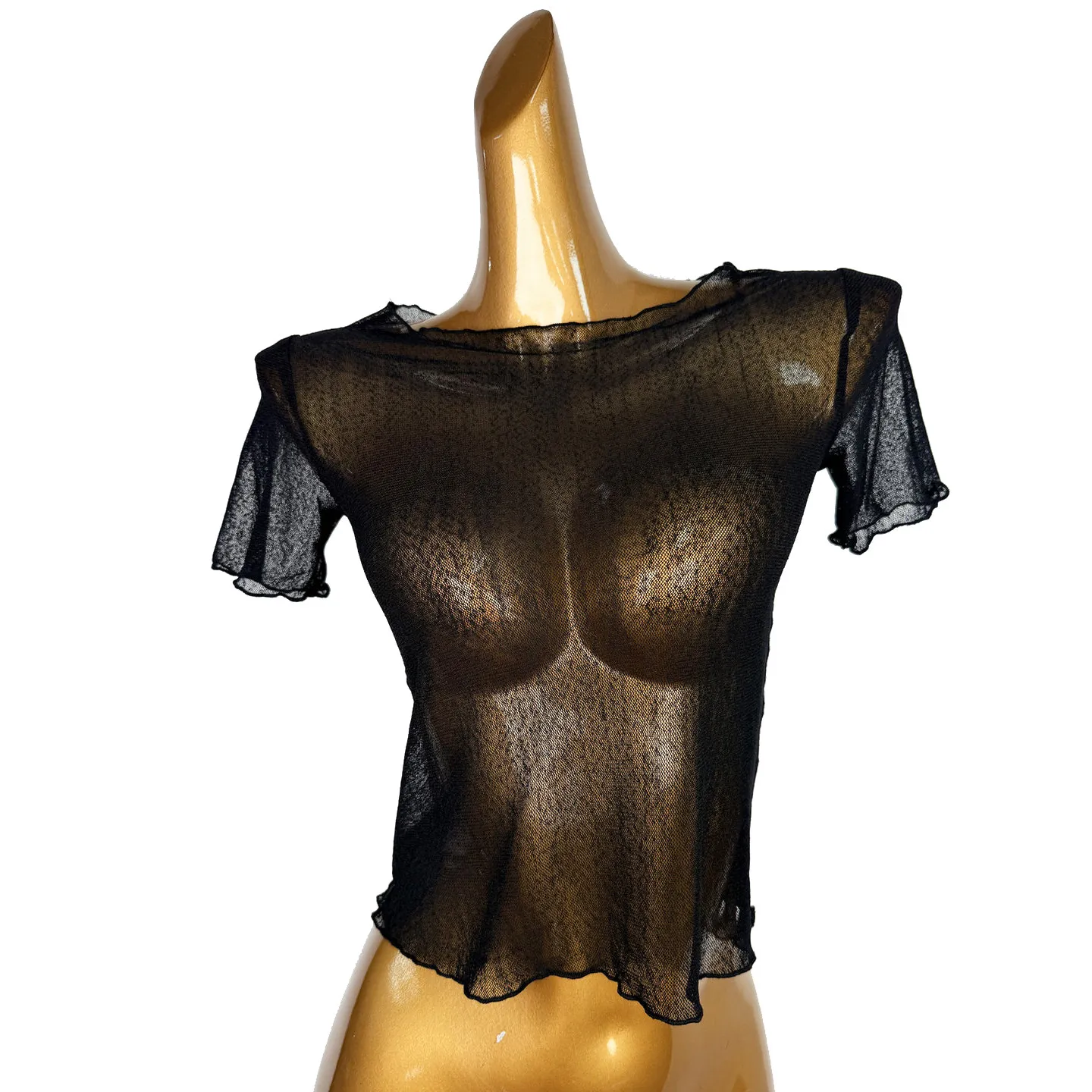 Latin Dance Mesh Short Sleeved T-Shirt Top Women'S Summer Modern Classical Dance Training Outfit Chacha Latin Dancewear XH4983
Latin Dance Mesh Short Sleeved T-Shirt Top Women'S Summer Modern Classical Dance Training Outfit Chacha Latin Dancewear XH4983