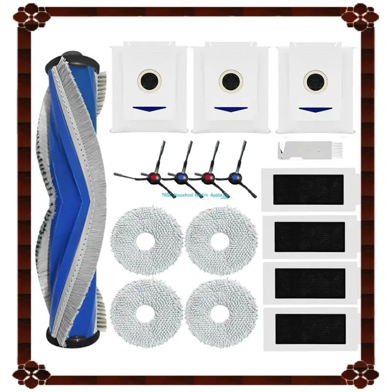 24-Hour Delivery Accessories For Ecovacs Deebot T30 / T30 Max / T30 Pro Robot Vacuum Cleaner, Replacement Set With Main Brush,Du
24-Hour Delivery Accessories For Ecovacs Deebot T30 / T30 Max / T30 Pro Robot Vacuum Cleaner, Replacement Set With Main Brush,Du