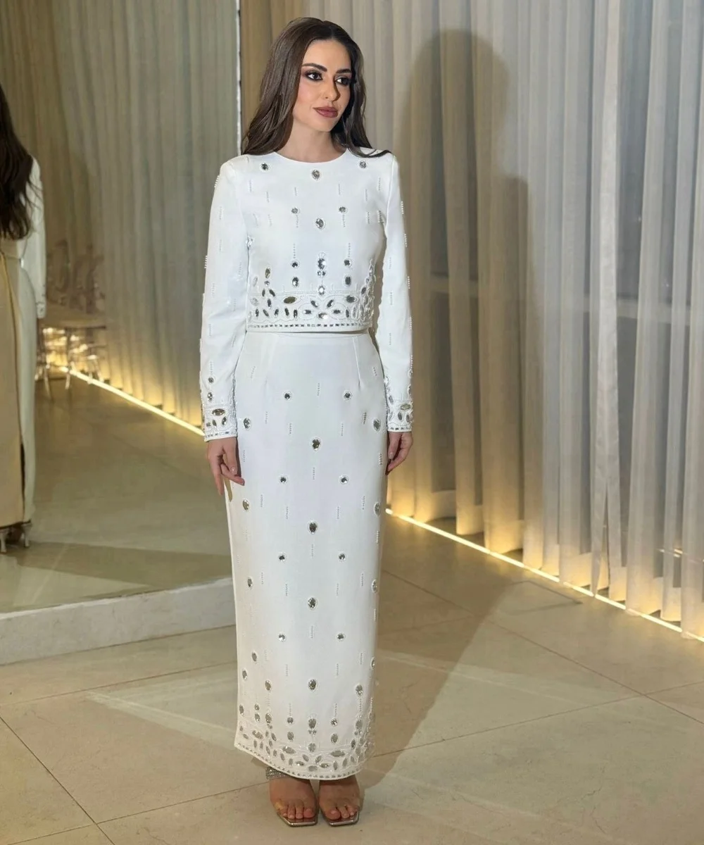 Customized Simple Jersey Pleat Sequined Straight O-Neck Midi Bespoke Occasion Luxury Party Dresses Modern Style
Customized Simple Jersey Pleat Sequined Straight O-Neck Midi Bespoke Occasion Luxury Party Dresses Modern Style