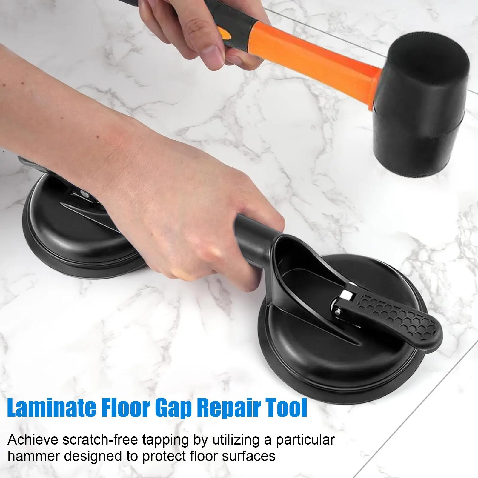 Floor Gap Fixer Tool, Heavy Duty Suction Cup Puller for Laminate Flooring Installation, Cabinet, Shower Panel & Drywall Lifting
Floor Gap Fixer Tool, Heavy Duty Suction Cup Puller for Laminate Flooring Installation, Cabinet, Shower Panel & Drywall Lifting