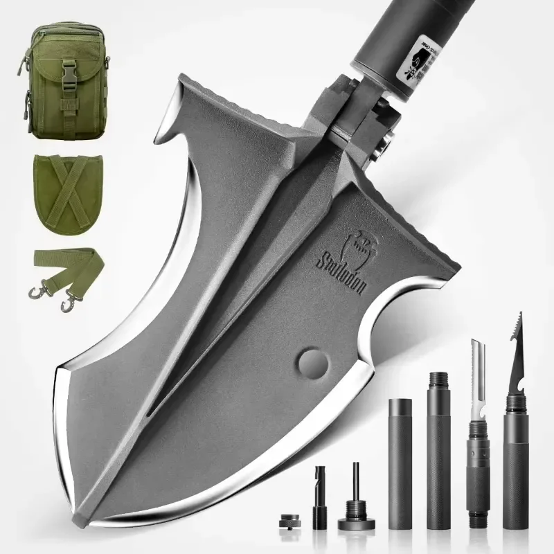 Zune Lotoo Camping Shovel Axe Outdoor Survival Shovel Set with High Carbon Steel for Men Camping Hiking Gear
Zune Lotoo Camping Shovel Axe Outdoor Survival Shovel Set with High Carbon Steel for Men Camping Hiking Gear