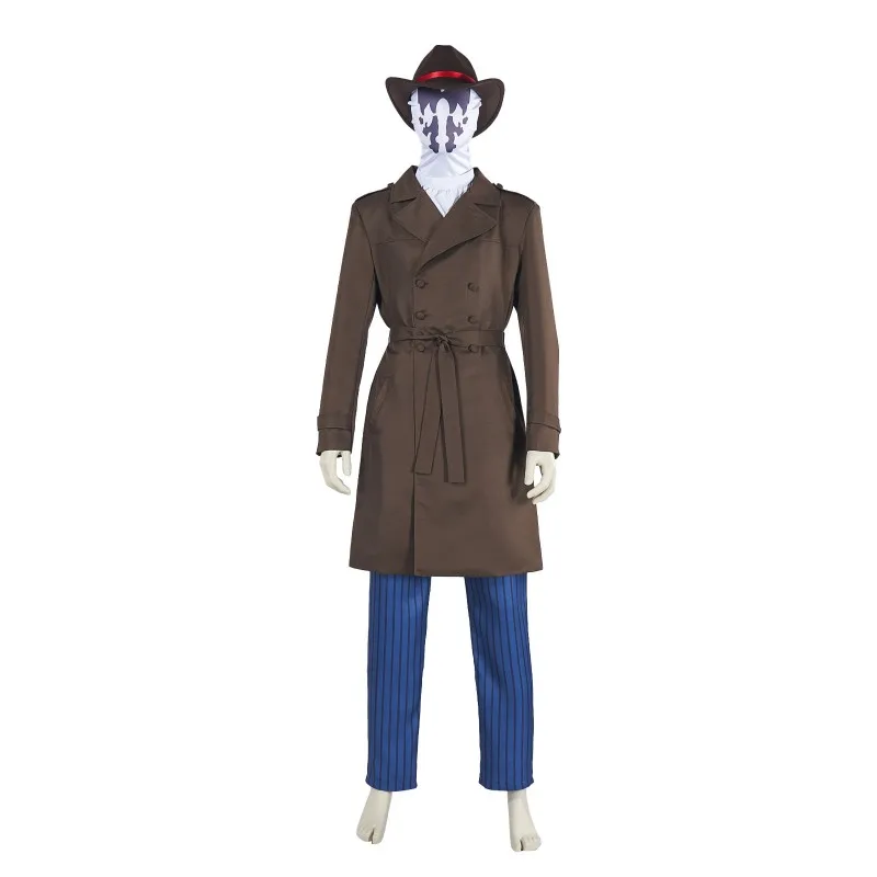 Хэллоуин Рорщ Косплей Костюм Супергерой Уолтер Коваacs Униформа Костюм Comic-con Косплейер Сценические Костюмы Карнавальная Вечеринка
Хэллоуин Рорщ Косплей Костюм Супергерой Уолтер Коваacs Униформа Костюм Comic-con Косплейер Сценические Костюмы Карнавальная Вечеринка