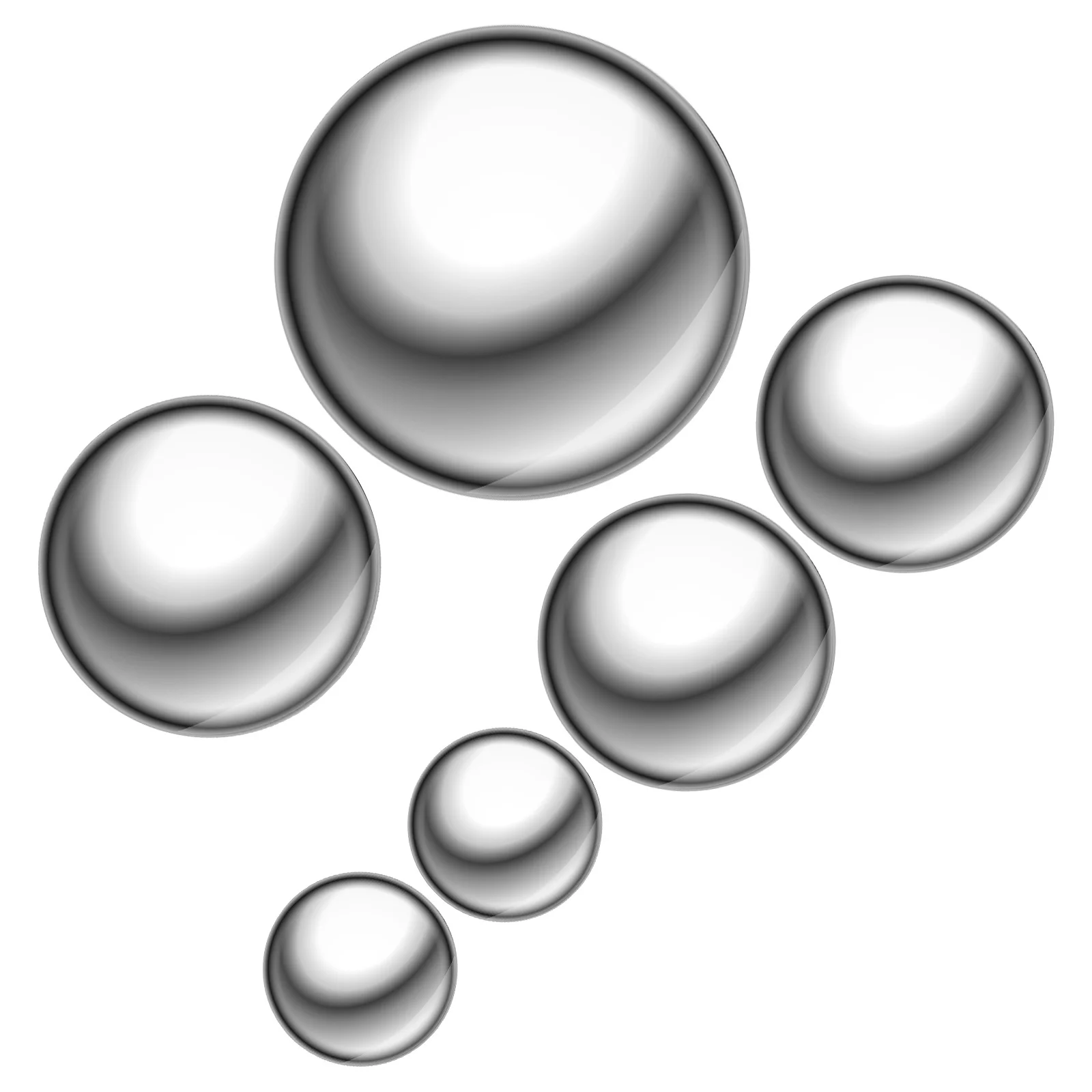 6Pcs Stainless Steel Decorative Gazing Balls Mirror Polished Hollow Spheres for Garden Yard Outdoor Decor Garden Balls
6Pcs Stainless Steel Decorative Gazing Balls Mirror Polished Hollow Spheres for Garden Yard Outdoor Decor Garden Balls